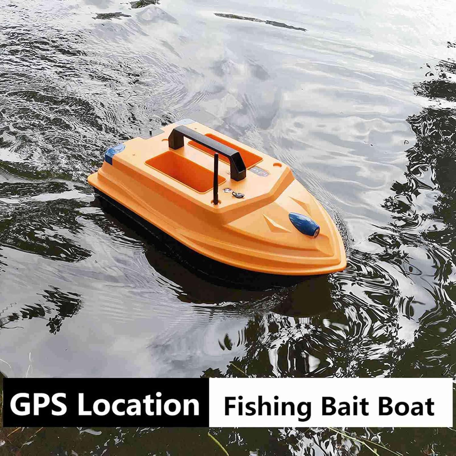 Fishing Bait Boat Carp Hook Post Boat Remote Control Fishing Bait Boat, Double M