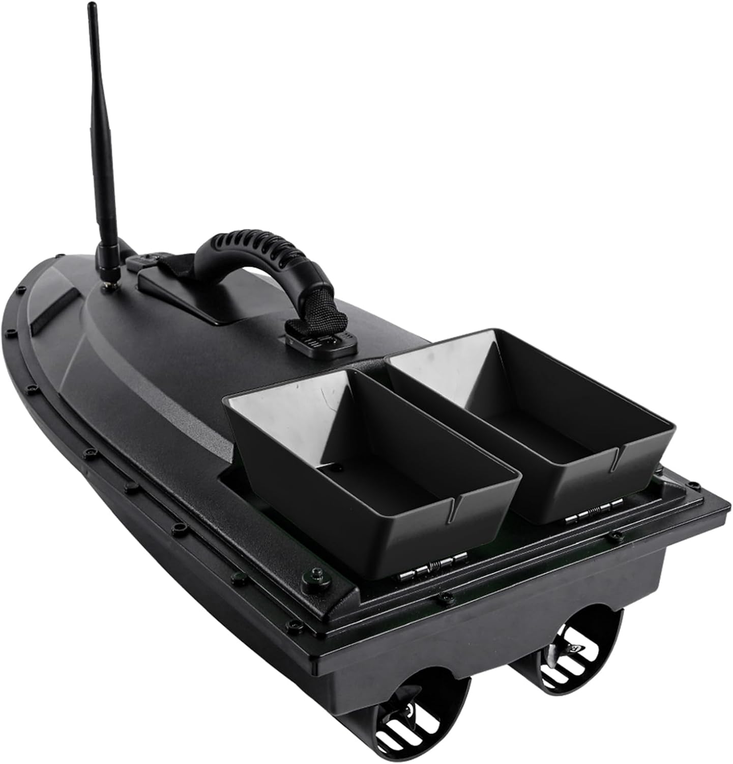 Fishing Bait Boat, Range Dual Motor Fish Finder Remote Control Bait Boat with 50